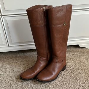 Tory Burch leather riding boots